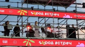 Начало концерта выступления певицы РФ народного производства песен Татьяна Куртукова в г. Перми