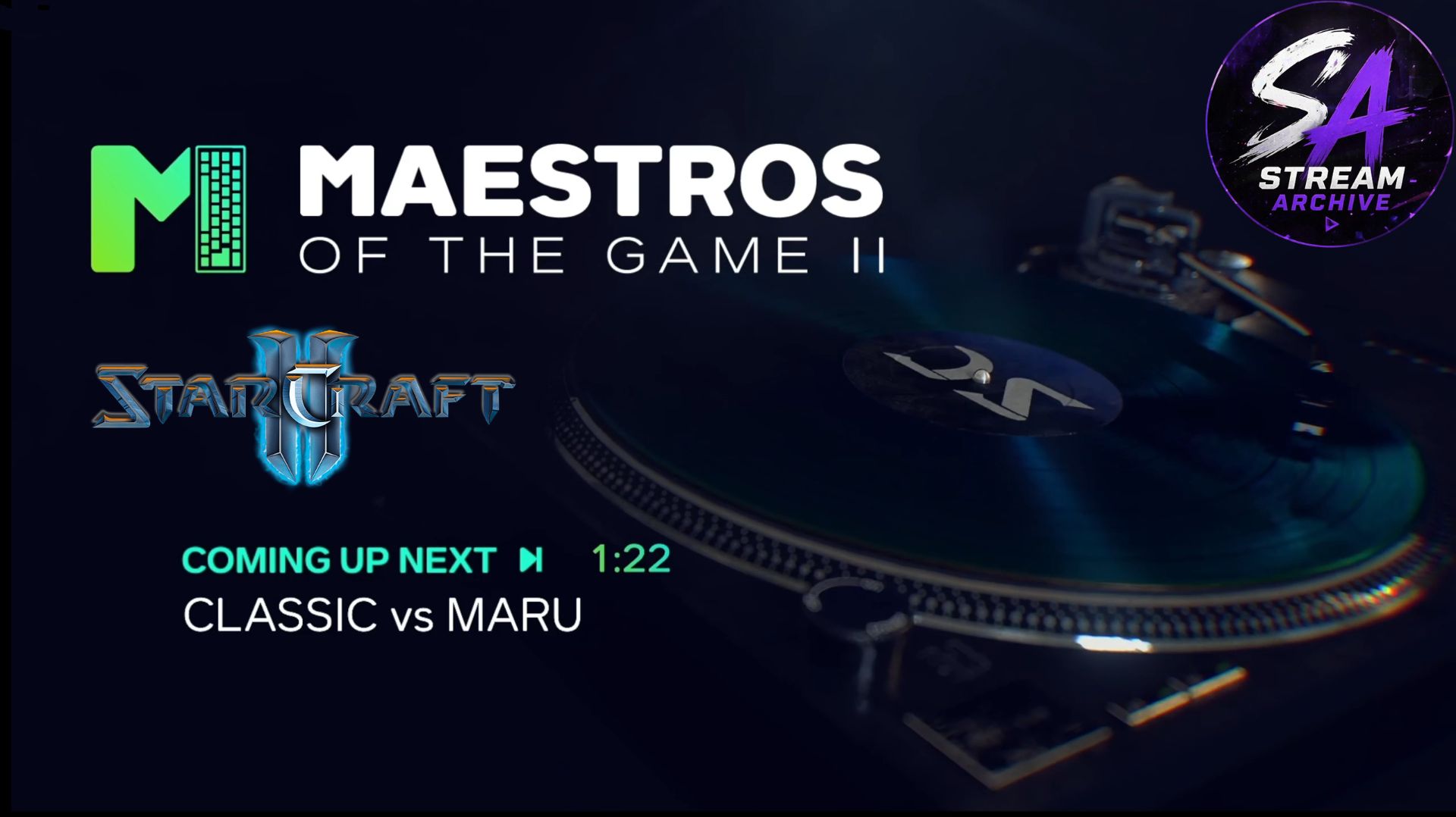 StarCraft 2 CLASSIC vs MARU $20000 Maestros of the Game - Playoffs!
