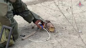 Боевая работа саперов ГрВ «Запад»