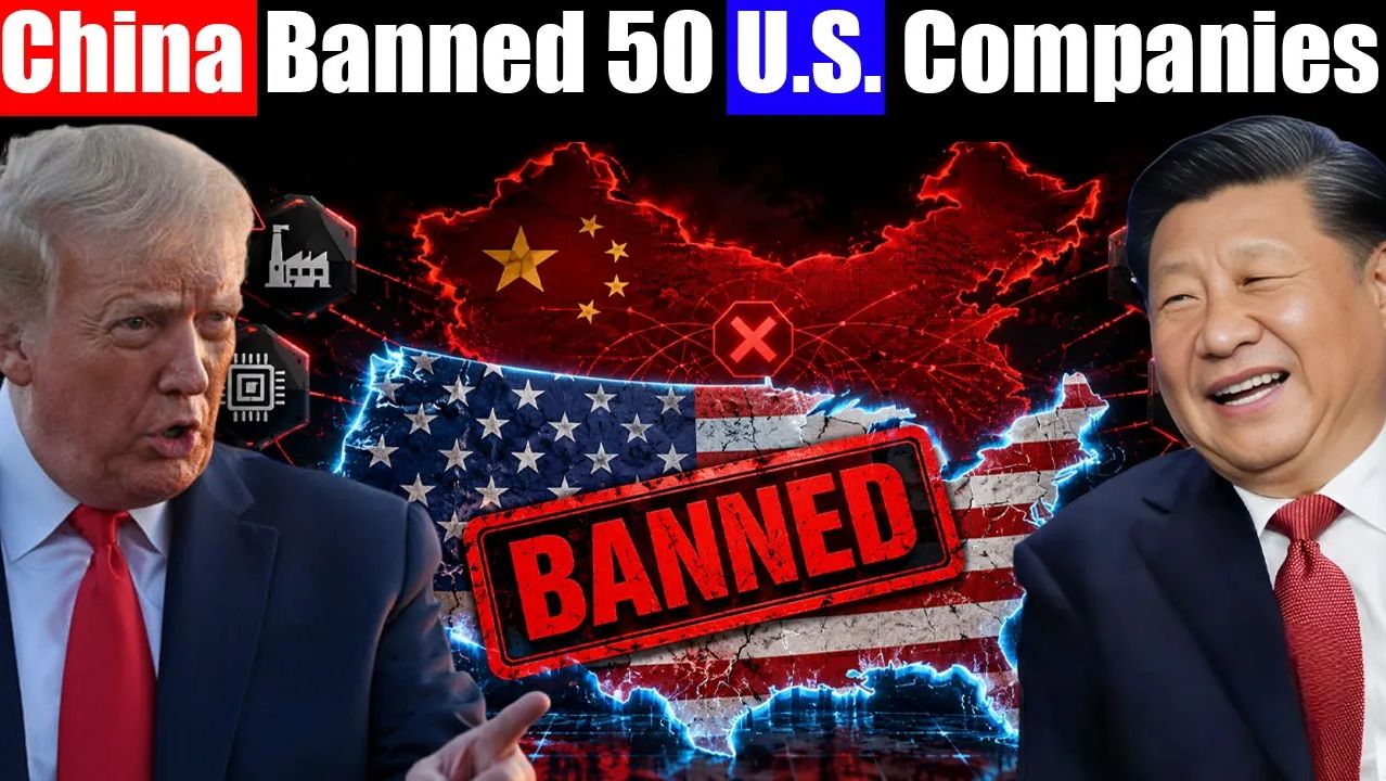 China Just Proved It Doesn't Need America — 50 Companies Banned & Nobody Can Stop It смотреть онлайн
