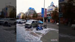 китай маньчжурия,обзор улиц!