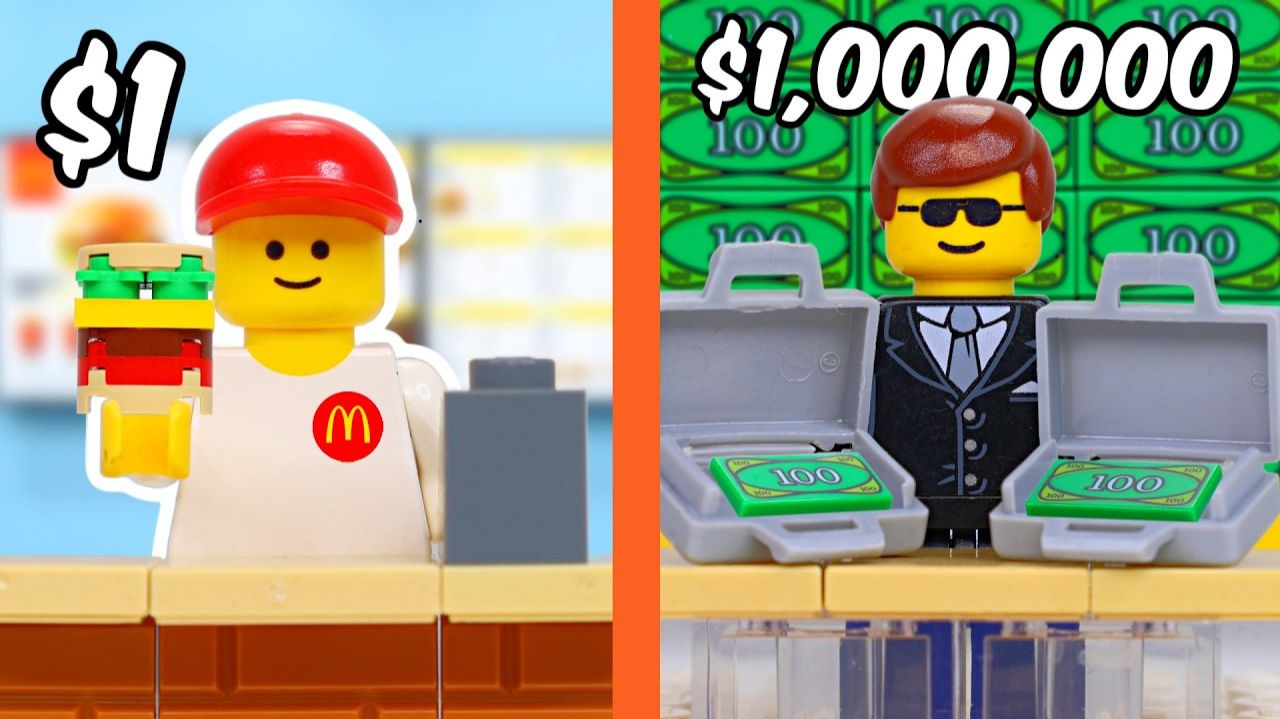 КАЖДАЯ РАБОТА в LEGO…