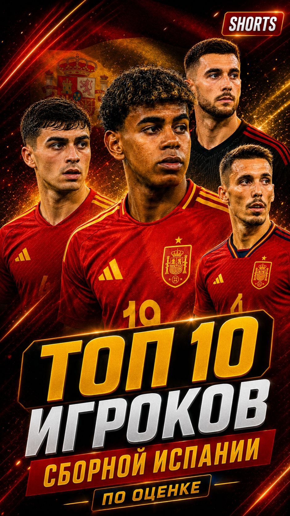 ТОП-10 Игроков Испании по Оценке! Ламин Ямаль, Педри и Родри в Топе