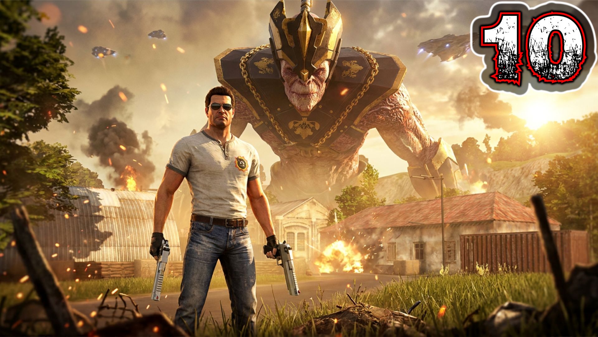 SERIOUS SAM 4 PLANET BADASS #10 - Глава 10: One for the Road