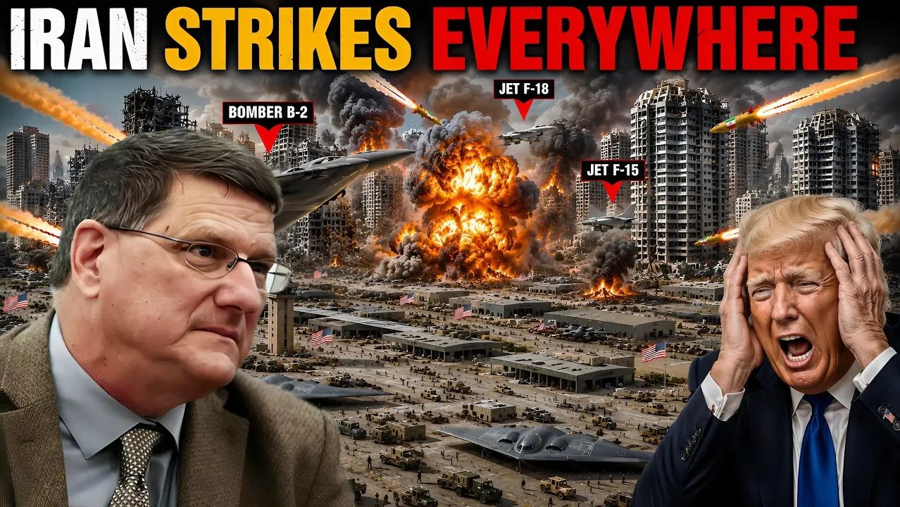 Iran Wipes Out All US Bases in the Middle East — Trump Panics & Begs Iran to Stop Scott Ritter смотреть онлайн