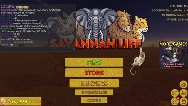 видео из Ютуба ! Саванна лайф | Savanna life смотреть онлайн
