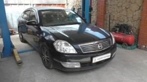 Замена прокладок маслоканалов пистолетов на Nissan Teana J31 Ниссан Теана 2,3 2008 1часть