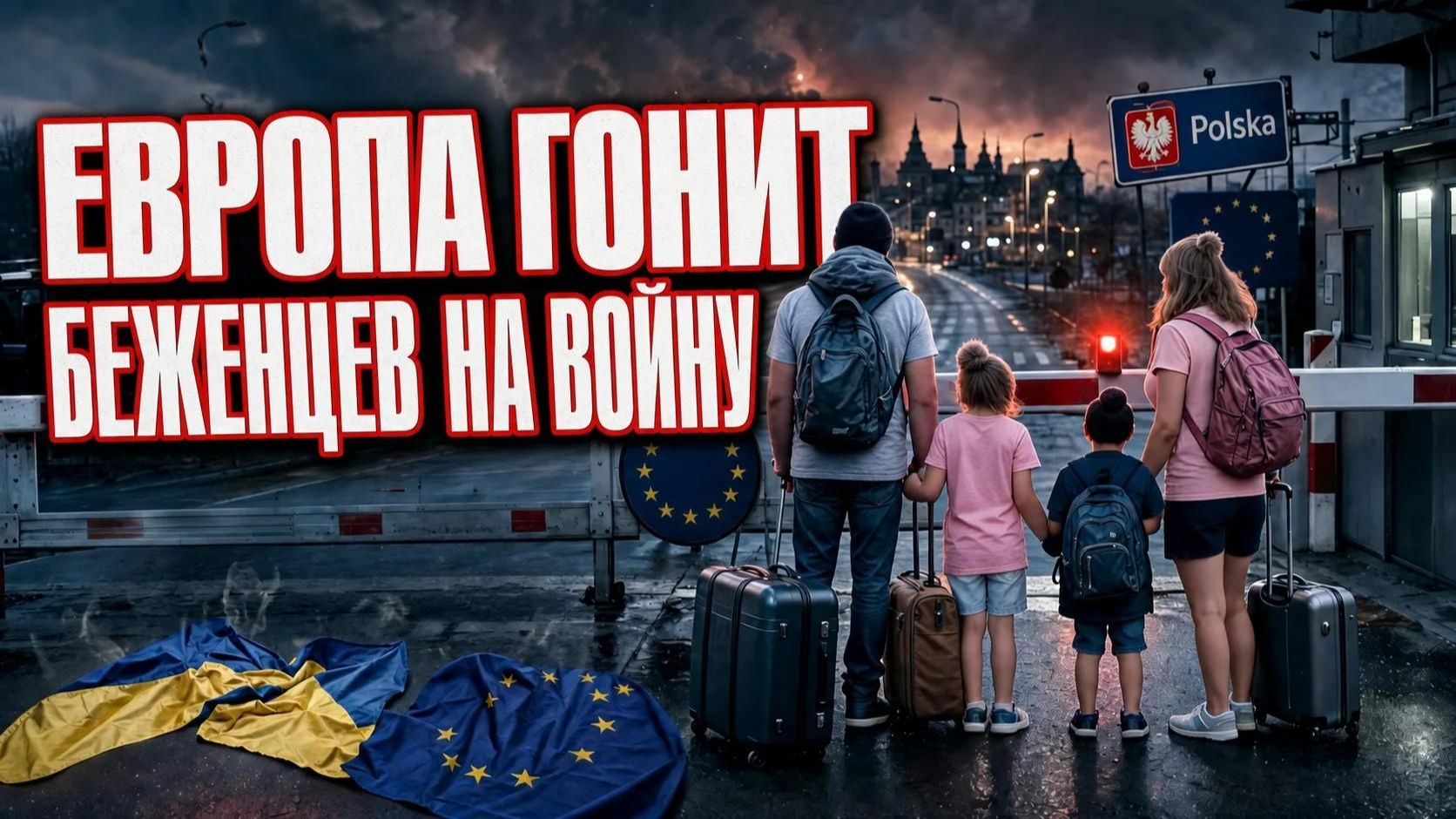 Британский план провалился. Европа выгоняет украинских беженцев на войну смотреть онлайн