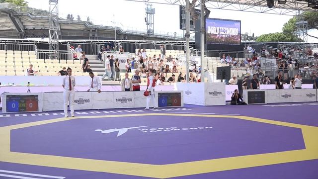 126 Четвертьфиналы W 67 кг FRA S AVOULETT RUS A KOSMYCHE PGM