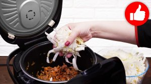 Очень Вкусный Ужин Для тех, кто Любит вкусно поесть. Пекинская капуста с фаршем в мультиварке