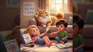 рыжий кот Персик мэйн-Кун 6.mp4