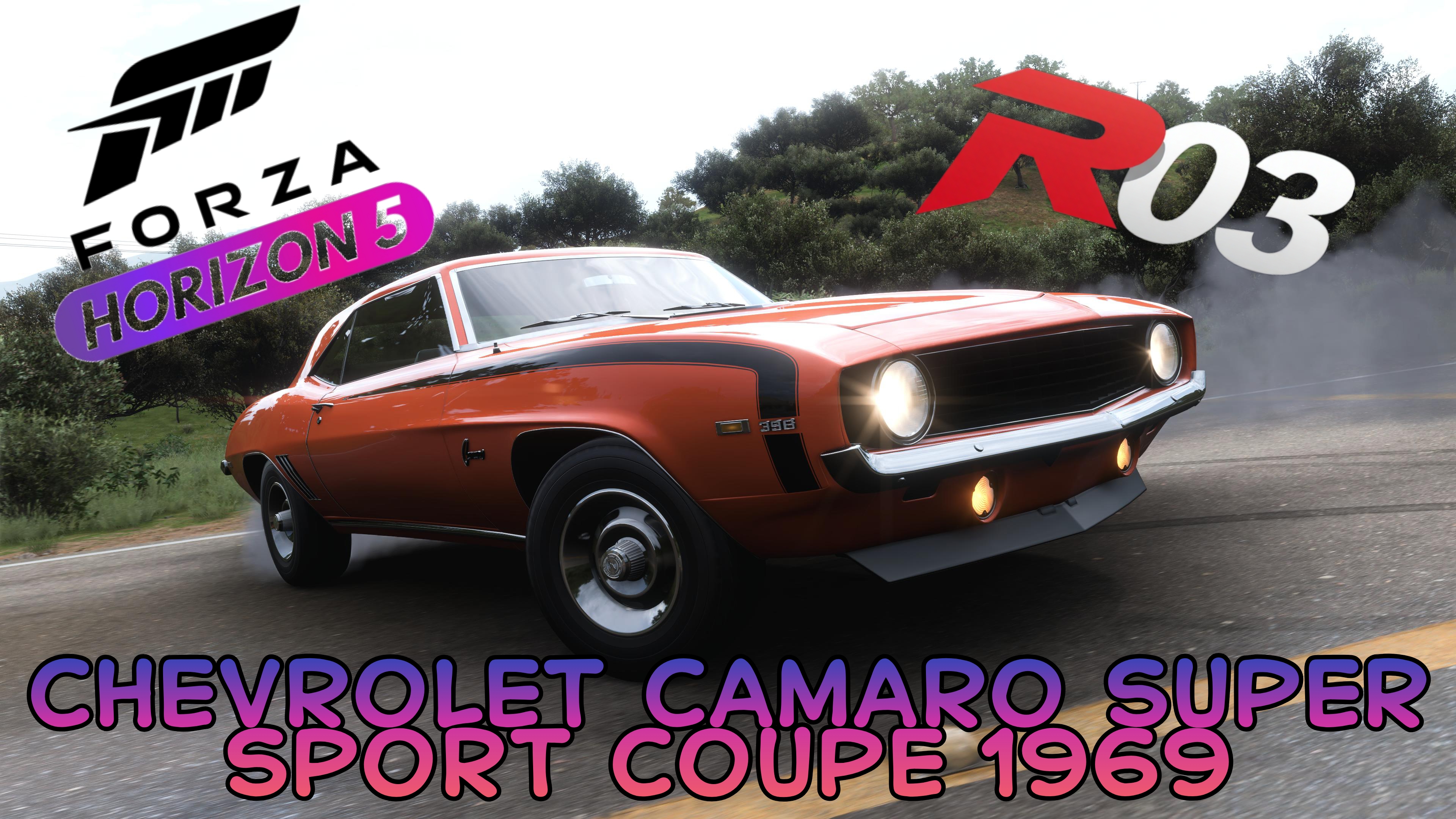 «Forza Horizon 5 — Король улиц: Chevrolet Camaro Super Sport Coupe 1969» смотреть онлайн