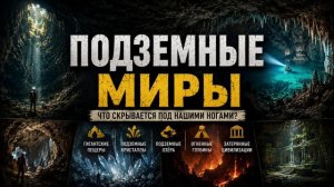 Подземные миры — что скрывается под землёй