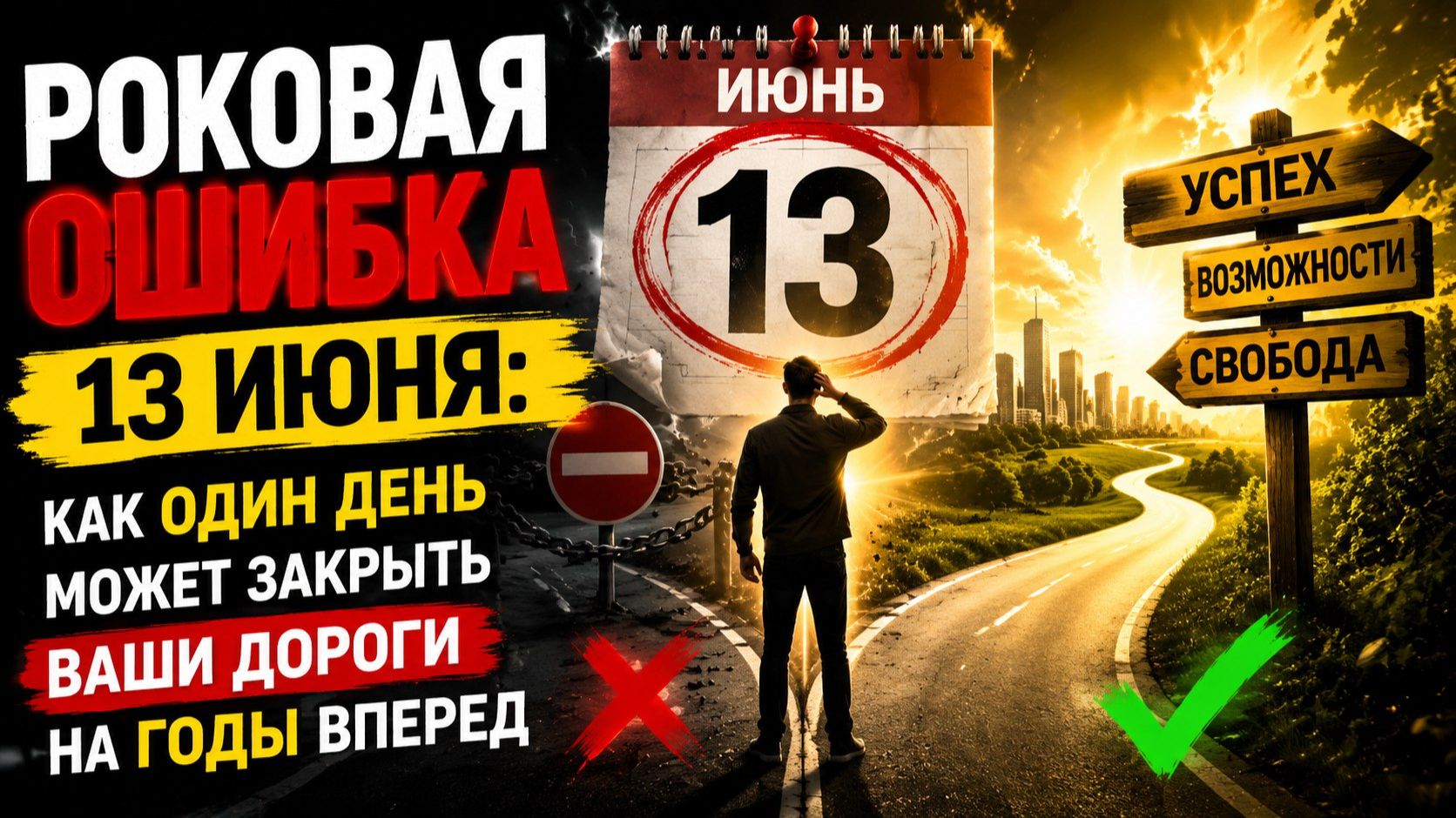 Роковая ошибка 13 июня. Как один день может закрыть ваши дороги на годы вперёд. смотреть онлайн