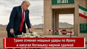 Трамп отменил мощные удары по Ирану и напугал Нетаньяху мирной сделкой