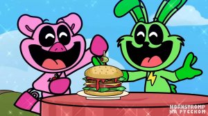 ИГРОК - ПРЕСТУПЛЕНИЕ И НАКАЗАНИЕ!  Poppy Playtime 3 - Анимации на русском