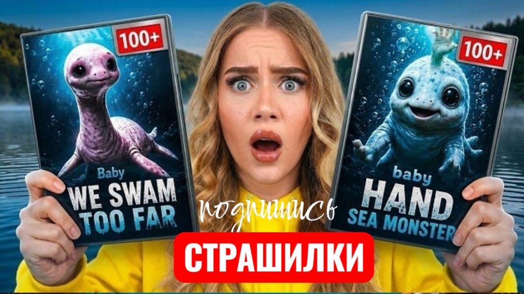 НЕ СМОТРИ ВСЕ СЕРИИ BABY HAND SEA MONSTER , WE SWAM TOO FAR В 3 ЧАСА НОЧИ. СТРАШИЛКИ. смотреть онлайн