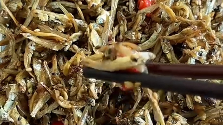 Жареные АНЧОУСЫ по-корейски...🐟🍚🥢😋