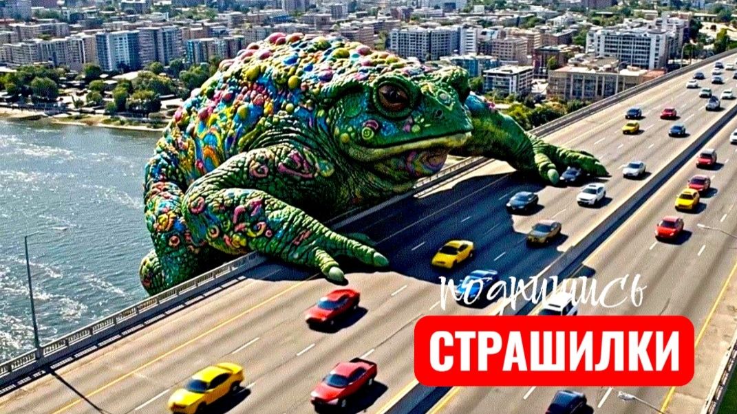 КОНГ ПРОТИВ. ГИГАНСКАЯ ЖАБА . Окончательное противостояние во имя защиты города. СТРАШИЛКИ. смотреть онлайн