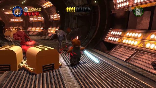 LEGO Star Wars 3: The Clone Wars Вирус голубая тень прохождение (PC) #16