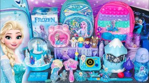 Обзор коллекции игрушек Дисней - Эльза из Холодного Сердца! Распаковка и Обзор ярких игрушек!