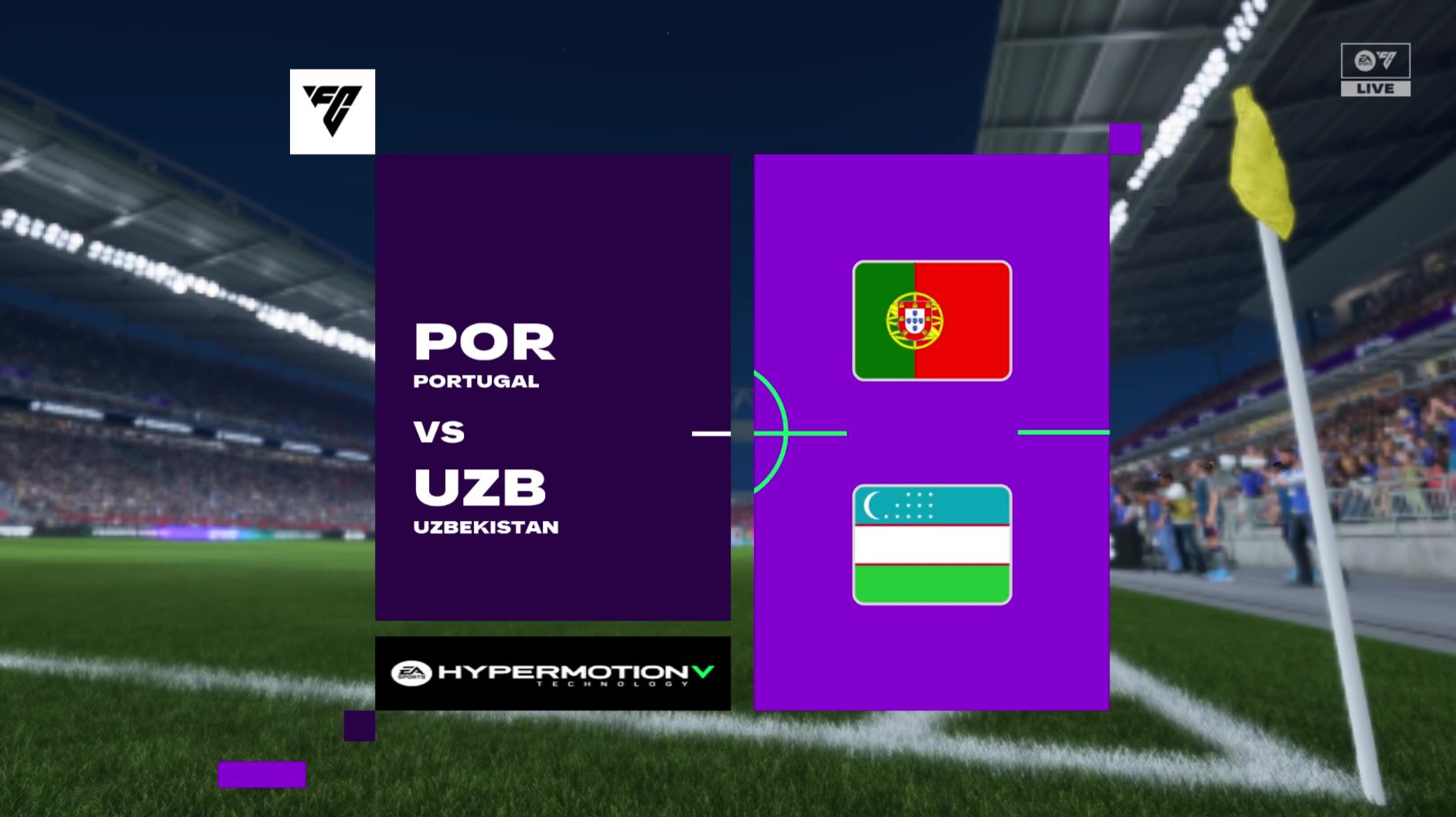 Португалия - Узбекистан Чемпионат Мира 2026 игра FC26