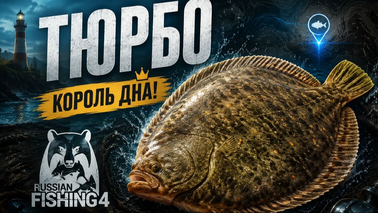 [Морская рыбалка] Точка на "Тюрбо" l Норвежское море l RF-4 смотреть онлайн
