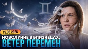 НЕПРОСТЫЕ БЛИЗНЕЦЫ: Новолуние 15 июня 2026 перевернет ваше мышление! (Накшатра Мригашира) ⚡️