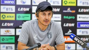 Послематчевая пресс-конференция главного тренера ФК «Победа» Левани Гвазавы