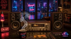 Midnight Broadcast 🌊 ｜ Relaxing 80s Retrowave & Dreamwave Mix