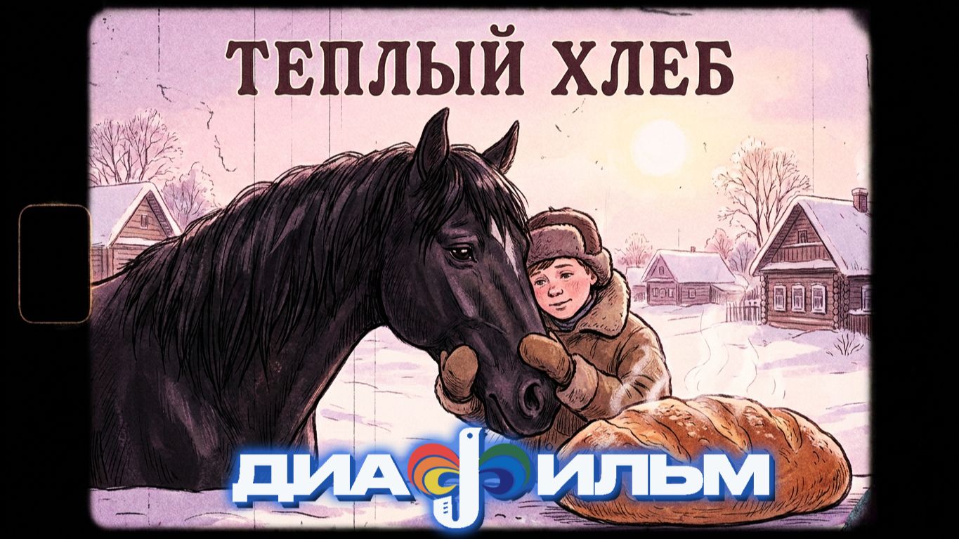 Диафильм. К.Паустовский. Теплый хлеб. (С озвучкой)