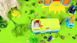 МУЛЬТИКИ ДЛЯ ДЕТЕЙ Игрушечные транспортные средства для щенков для детей