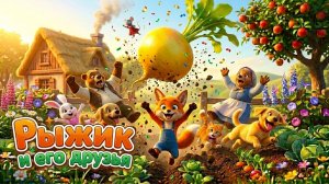 Сказка РЕПКА 🥕 Развивающие Песенки для Детей | Лисёнок Рыжик