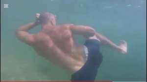 Крым Лето тренировки ударов под водой