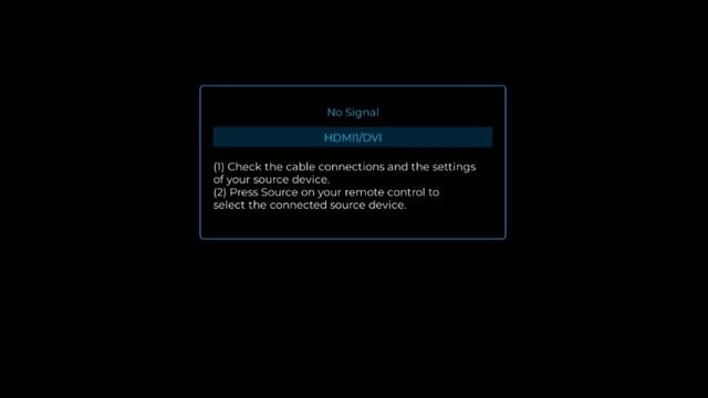 Нет сигнала | Ошибка на телевизорах Samsung