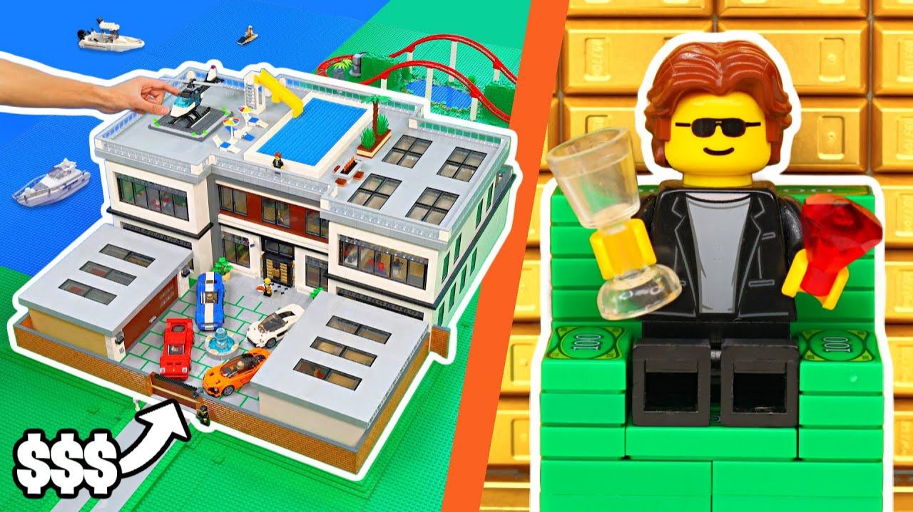 Я построил ДОМ МЕЧТЫ в LEGO...
