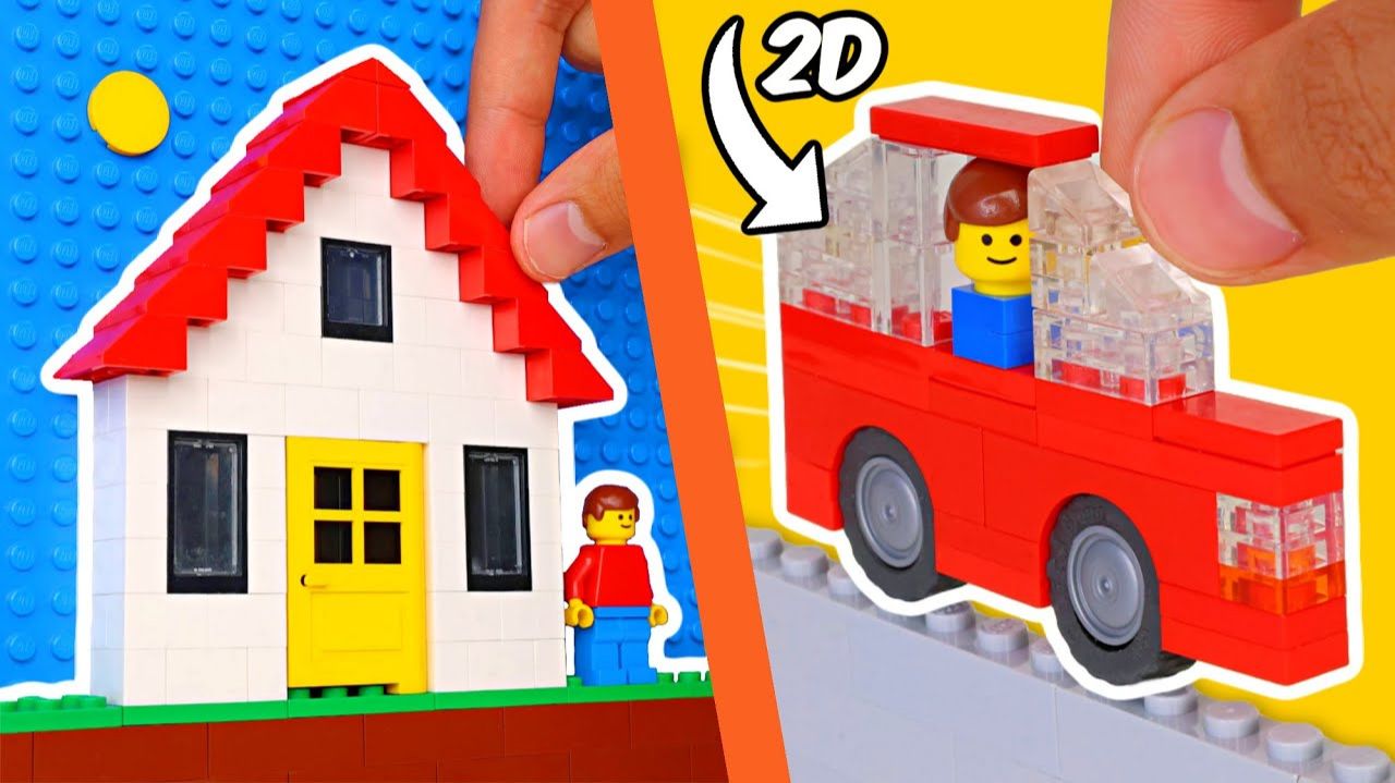 Я сделал Лего 2D...