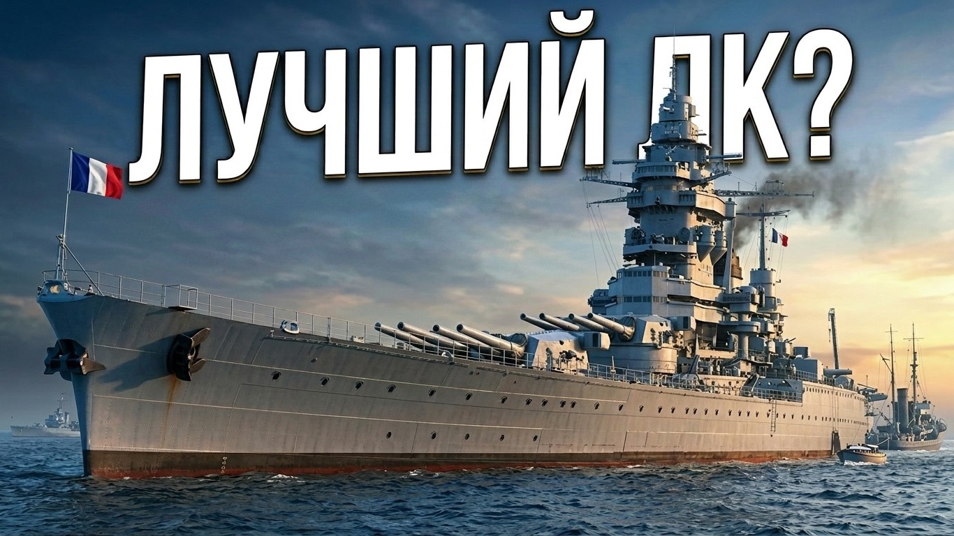 Маленький, но грозный линкор 2МВ. Страсбург.