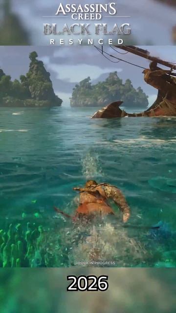 Black Flag против Uncharted 4 под водой 👀