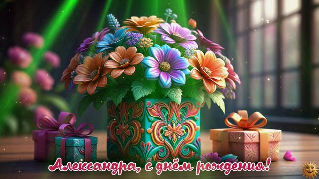 Александра с днём рождения