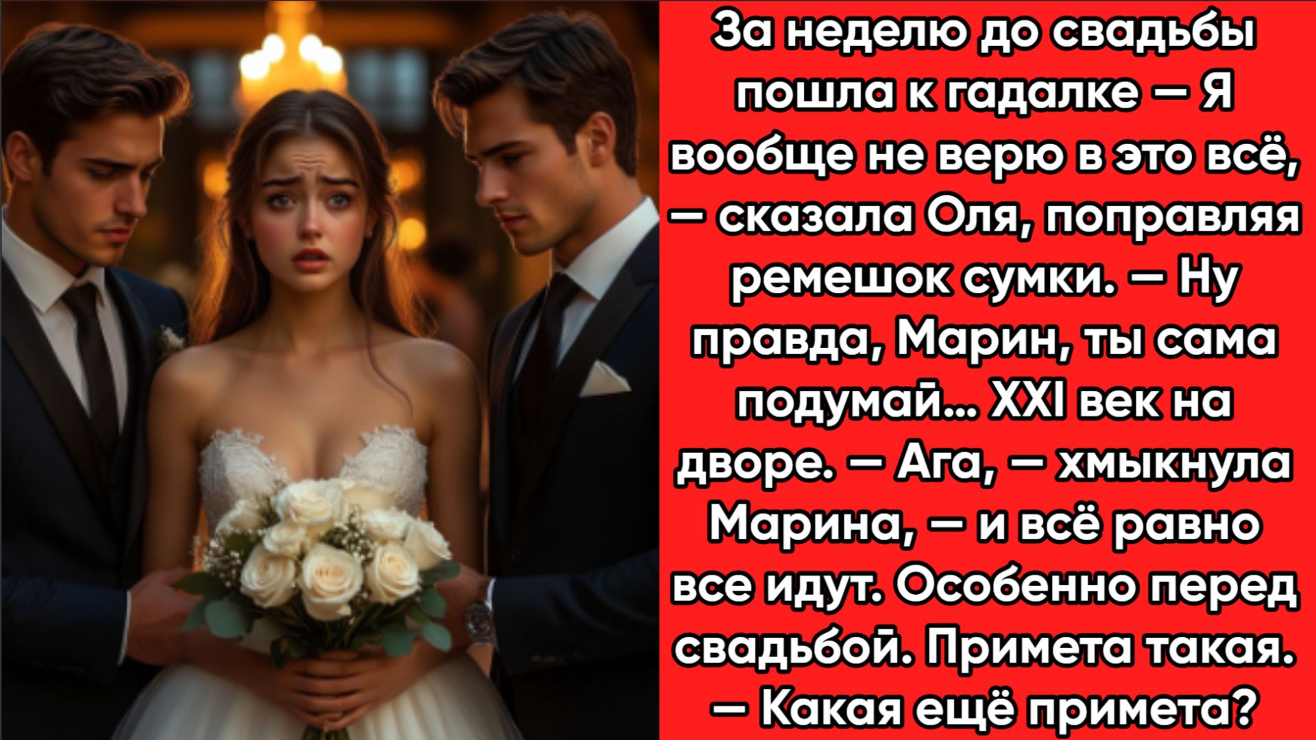 Истории из жизни|За неделю до свадьбы |Аудио рассказы|Аудиокниги слушать онлайн|Жизненные истории