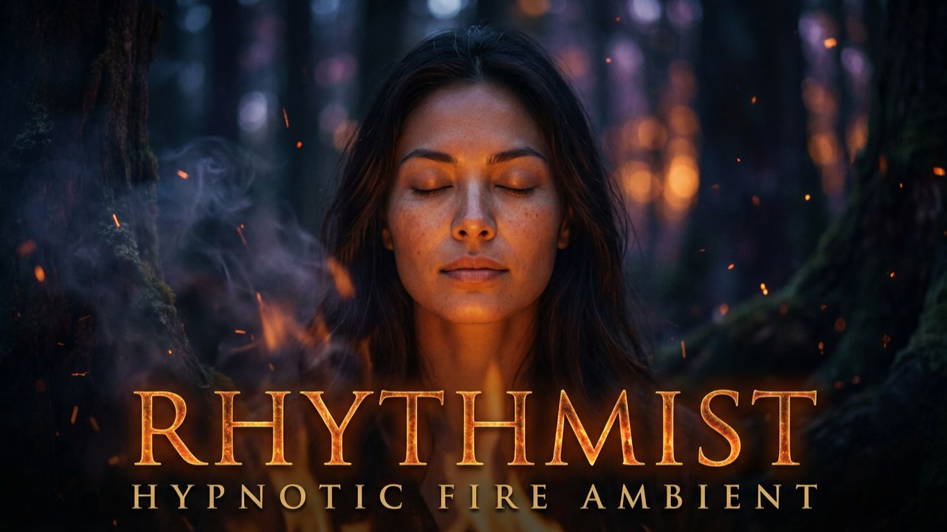 Hypnotic Fire Ambient 🔥 Female Vocal + Beatbox (No Lyrics, Deep Relax)