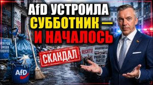 AfD устроила субботник в самом бедном городе Германии — и началось