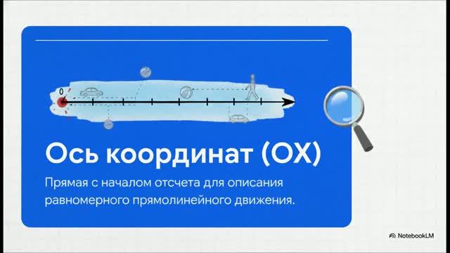 Физика 10 класс § 5 Примеры решения задач по теме «Равномерное прямолинейное движение»
