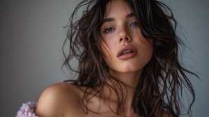 Velvet cashmere on your body