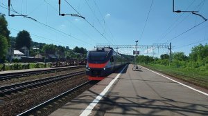 Электропоезд ЭП2Д-0100 ЦППК станция Яхрома 5.06.2026