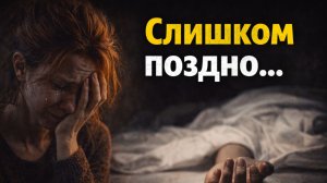 Истории из жизни. Слишком поздно Жизненные истории, Аудиорассказы
