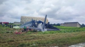 ‼️🇮🇳💥 Транспортный самолет ВВС Индии разбился на авиабазе Джорхат в штате Ассам