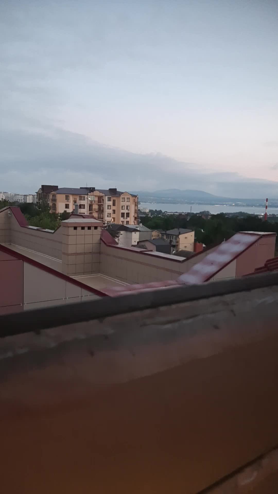 на рассвете