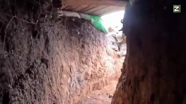 Трофейные кадры найденные в окопах ВСУ
